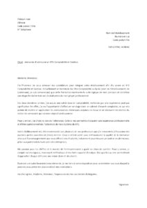 Lettre de motivation Parcoursup BTS Comptabilité Gestion en alternance comptable