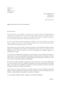 Lettre de motivation Parcoursup pour être admis BTS Communication travailler dans le marketing digital