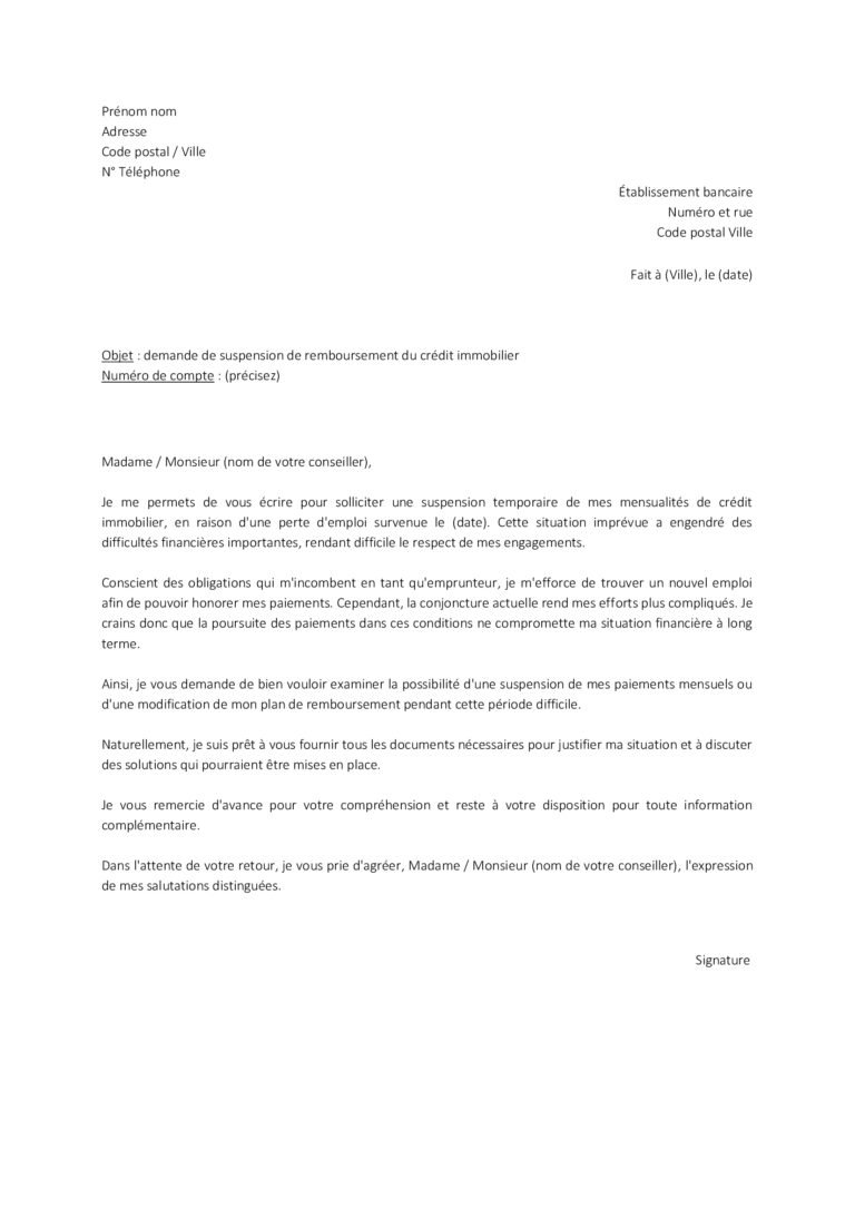 lettre-de-demande-de-suspension-de-cr-dit-immobilier-talettre-fr