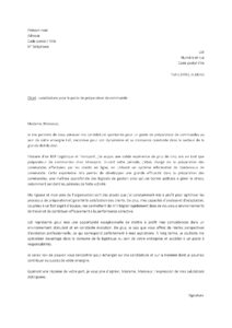 Lettre de motivation préparateur de commande expérimenté travailler chez Lidl candidature spontanée