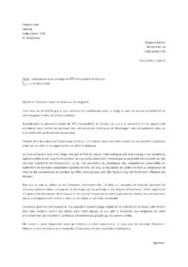 Lettre de motivation de stage de BTS Comptabilité et Gestion dans le service comptabilité magasin Leclerc