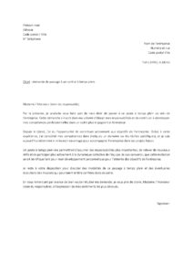 Lettre demande passage à temps plein acquérir davantage responsabilités développer des compétences