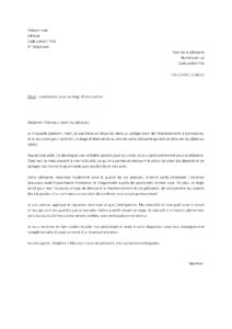 Lettre motivation de stage observation 3ème pâtisserie