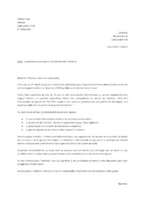 Lettre motivation assistante administrative expérimentée répondant offre emploi Carrefour