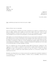 Lettre motivation vendeur jardinerie petite expérience réponse offre emploi Gamm Vert