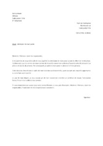 Lettre de démission CDI avec préavis pour occuper nouveau poste dans entreprise