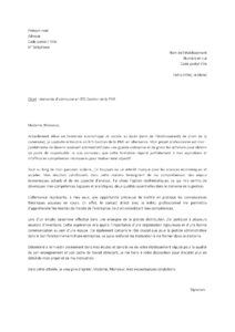 Lettre motivation Parcoursup pour suivre BTS GPME alternance devenir assistant administratif