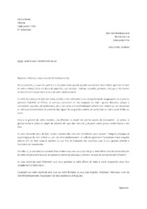 Lettre plainte pour harcèlement sexuel élève dans cour école