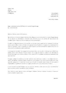 Lettre motivation CAP Boucher contrat d’apprentissage groupe Bigard