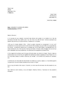 Lettre pour contester radiation par France Travail refus offre d'emploi