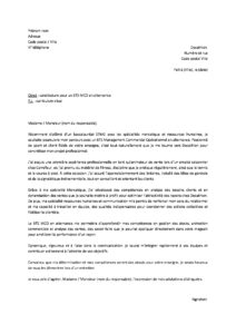 Lettre motivation pour BTS MCO alternance chez Decathlon