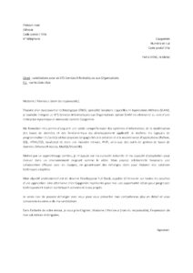 Lettre motivation pour BTS SIO alternance chez Capgemini