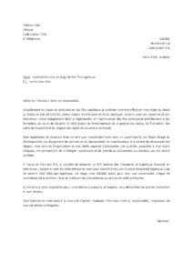 Lettre motivation stage Bac Pro Logistique GEODIS