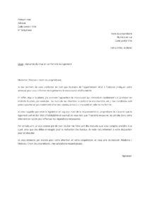 Lettre demande de mise en conformité logement moisissures d'humidité