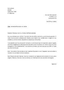 garderie suite à une mutation professionnelle des parents