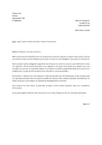 Lettre relance après entretien d'embauche pour poste commercial