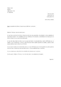 Lettre demande clôture mitoyenne voisin afin remplacer haie clairsemée qui dépérit