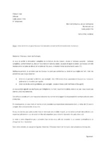 Lettre mise demeure pour travaux mal exécutés concernant rénovation toiture