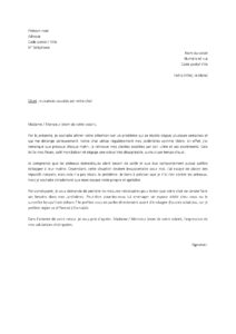 Lettre plainte concernant chat voisin faisant besoins dans jardinières fleurs