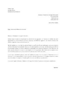 Lettre demande libération provisoire pour détenu âgé attente jugement