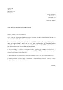 Lettre demander horaires travail fixes l’employeur afin mieux organiser garde alternées enfants