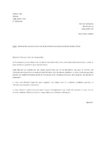 Lettre pour rompre contrat professionnalisation pendant période d’essai