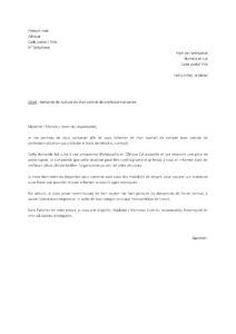 Lettre pour rompre contrat professionnalisation suite embauche CDI