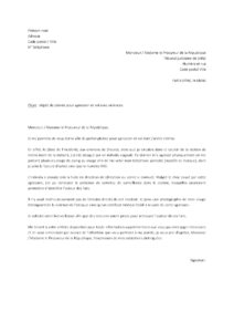 Lettre plainte pour agression vol portable dans couloir station de métro