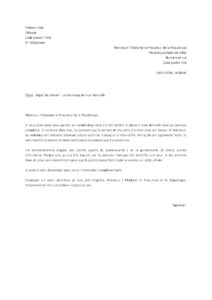 Lettre plainte pour cambriolage avec effraction serrure vol d'espèces coffre-fort forcé
