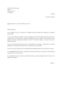Lettre plainte pour faux avis Trustpilot concernant agence voyage