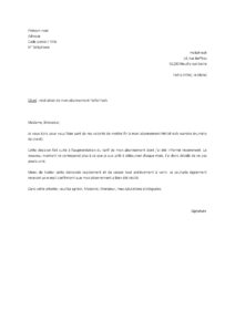Lettre pour résilier abonnement HelloFresh augmentation tarif abonnement
