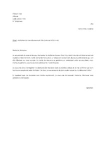 Lettre résiliation Pass Ulys pour désaccord plusieurs prélèvements