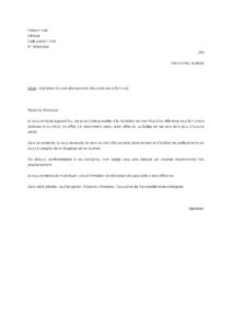 Lettre résiliation Pass Ulys suite vente véhicule