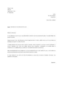 Lettre résiliation abonnement Japhy sans engagement raison retards livraison répétés