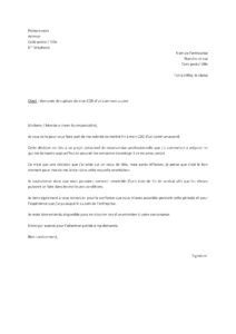 Lettre rupture de CDD commun accord raison projet reconversion professionnelle