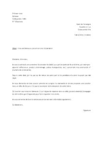 Modèle de lettre de mise en demeure après absence de réponse du vendeur suite à une première réclamation